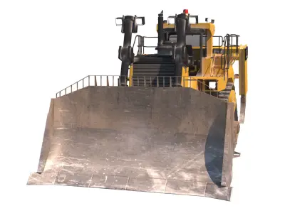 bulldozer 3D model