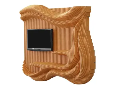Parametric TV 3D model 17  3D model
