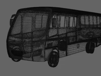 Busscar Micruss  3D model