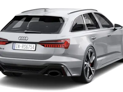 Audi RS6 Avant 3D model