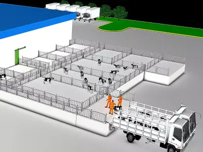 Slaughterhouse 3D model