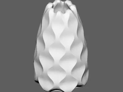 Geometric Flower Vase 3D print model