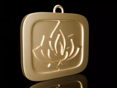 Dunasty jewerly pendant 3D model for 3D print shadow fight 3 3D print model