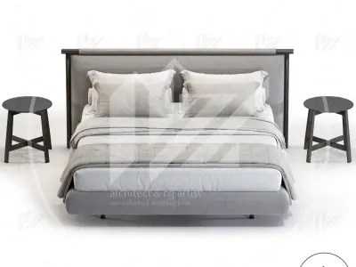 Ditreitalia NATHAN Bed No2 3D model