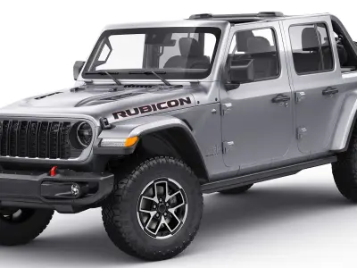 Jeep Wrangler 2024 3D model