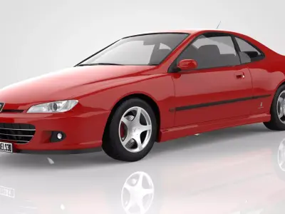 Peugeot 406 Coupe 2004 3D model