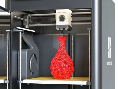 3D printer BambuLab P1S 3D model