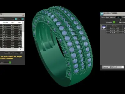 ring code 169 3D print model