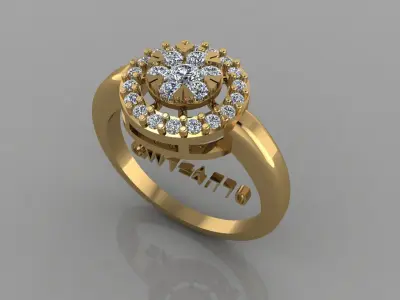 SASION UNIK RING 3D model