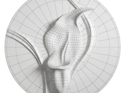 Leonid Kim panel Kalli3 3D model
