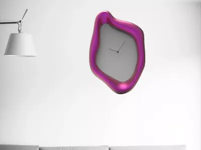 20 cm wall clock 3D print model