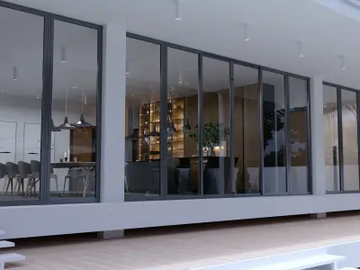 Minimalist House 3D model