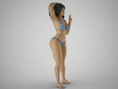 Show the Number Two 3D print model