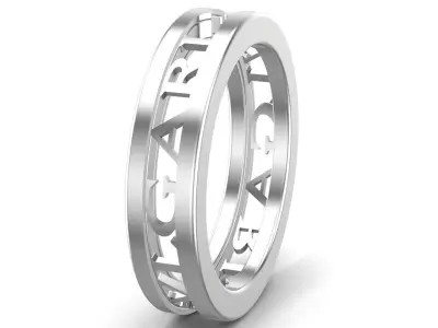 Gold Jewellery Ring 3D print model