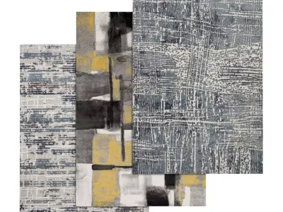 Rug Set 1073 3D model