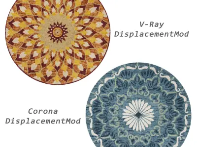 Rugs No 221 Low-poly 3D model