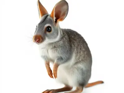 Bushytailed Bilby model pack Low-poly 3D model