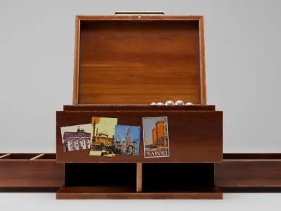 Jewelry Box Low-poly 3D model