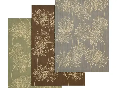 Rug Set 1135 3D model