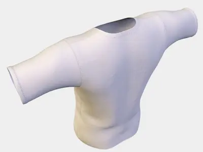 T Shirt Low-poly 3D model