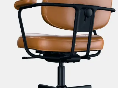 ALEFJALL Office chair 1 Low-poly 3D model