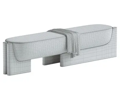 TOULOUSE BENCH 3D model