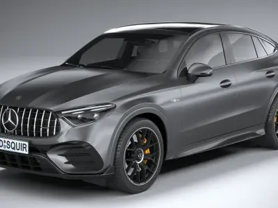 Mercedes-Benz GLC63 S AMG E Performance Coupe 2024 3D model