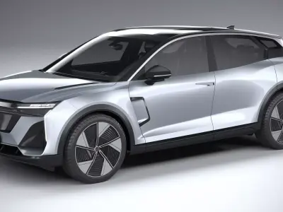 Generic SUV v1 2023 LowPoly 3D model