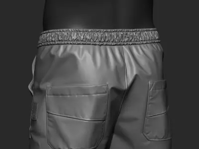 Shorts  3D model