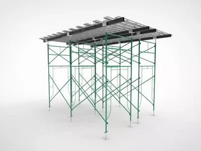 Scaffolding 3D model