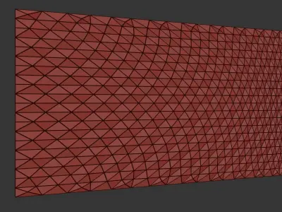 MODEL-WALL 020 3D model
