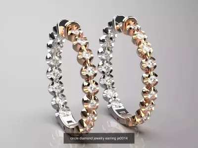 The Grand Statement STL 3D Earring Collection 3D Model Pack