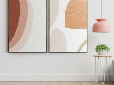 Photo Frame 95 Low-poly 3D model