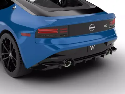 Nissan Z 2023 3d model 3D model