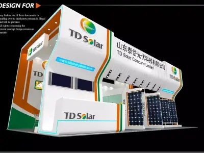 Exhibition - Area - 12X6 -3DMAX2012-08 3D model