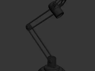 Game Ready Desktop Light Low-poly 3D model