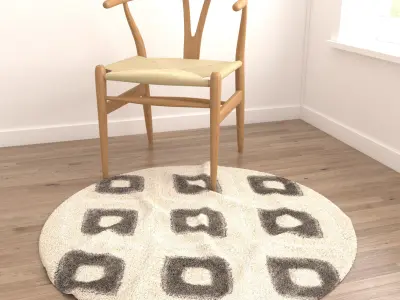 Rugs No 298 Low-poly 3D model