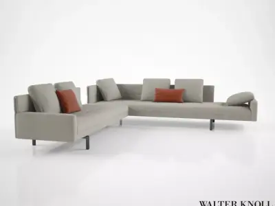 Walter Knoll Gordon 496 Sofa 3D model