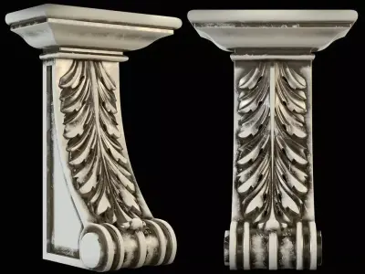 Cantilever CNC 3D print model