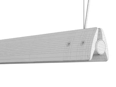 Seki-Han Suspension Lamp by Flos 3D model