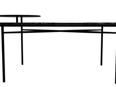 Modern Marble Coffee Table 3D model