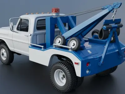 F-350 Wrecker 1969 3D print model