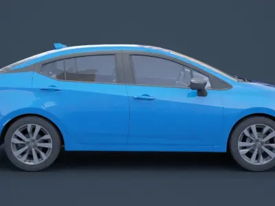 Nissan Versa 2020 3D model