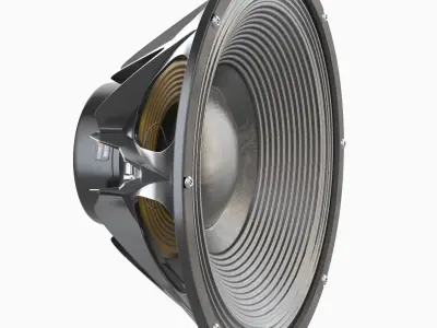 Powerful speaker 21SW150 3D model