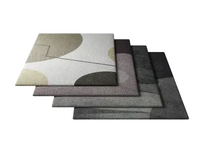 Rug Set 06 3D model