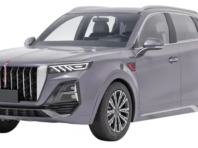 Hongqi HS5 2024 3D model