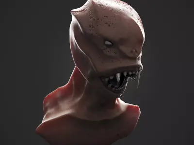 monster head 3D model