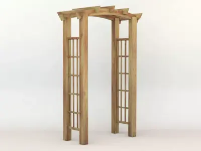 Garden Arch 3D model