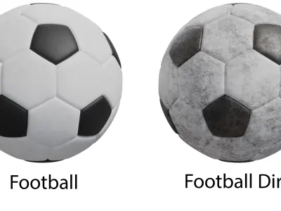Soccer Ball 3D model 3
