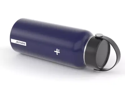 Water Bottle 3D model 11